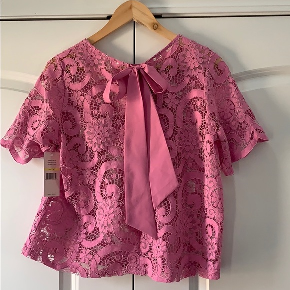 Nanette pink lace top. 🎀👛🎀 - Picture 3 of 4